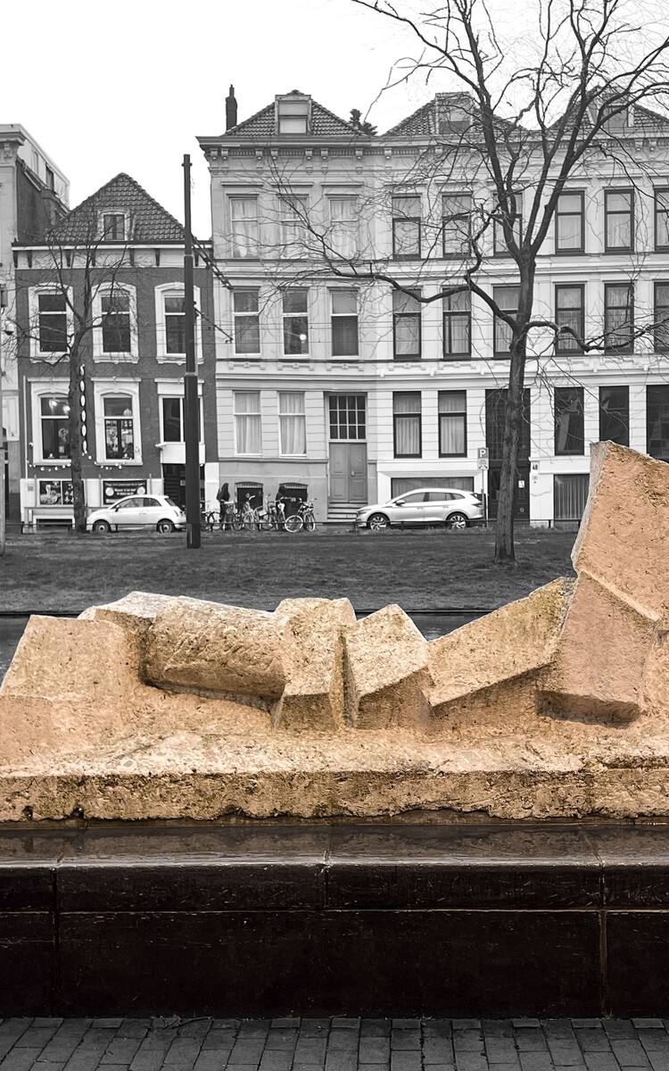 Reclining Figure Wotruba statue Rotterdam myview rotterdam